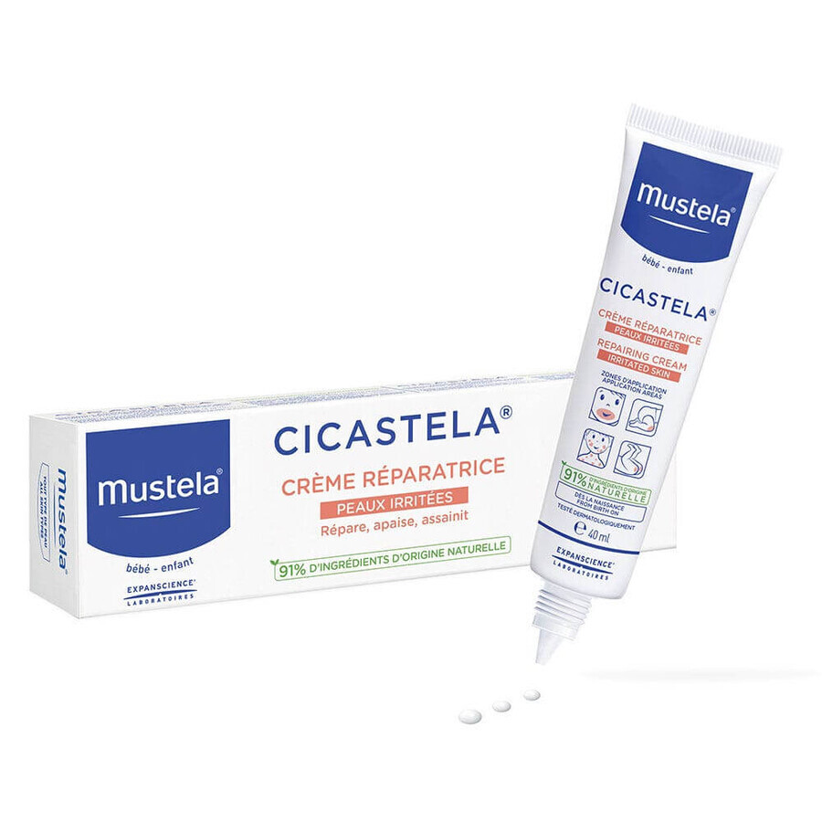 Mustela Cicastela Creme Reparatrice Peaux Irritees 40ml Mustela Cicastela Creme Reparatrice Peaux Irritees 40ml