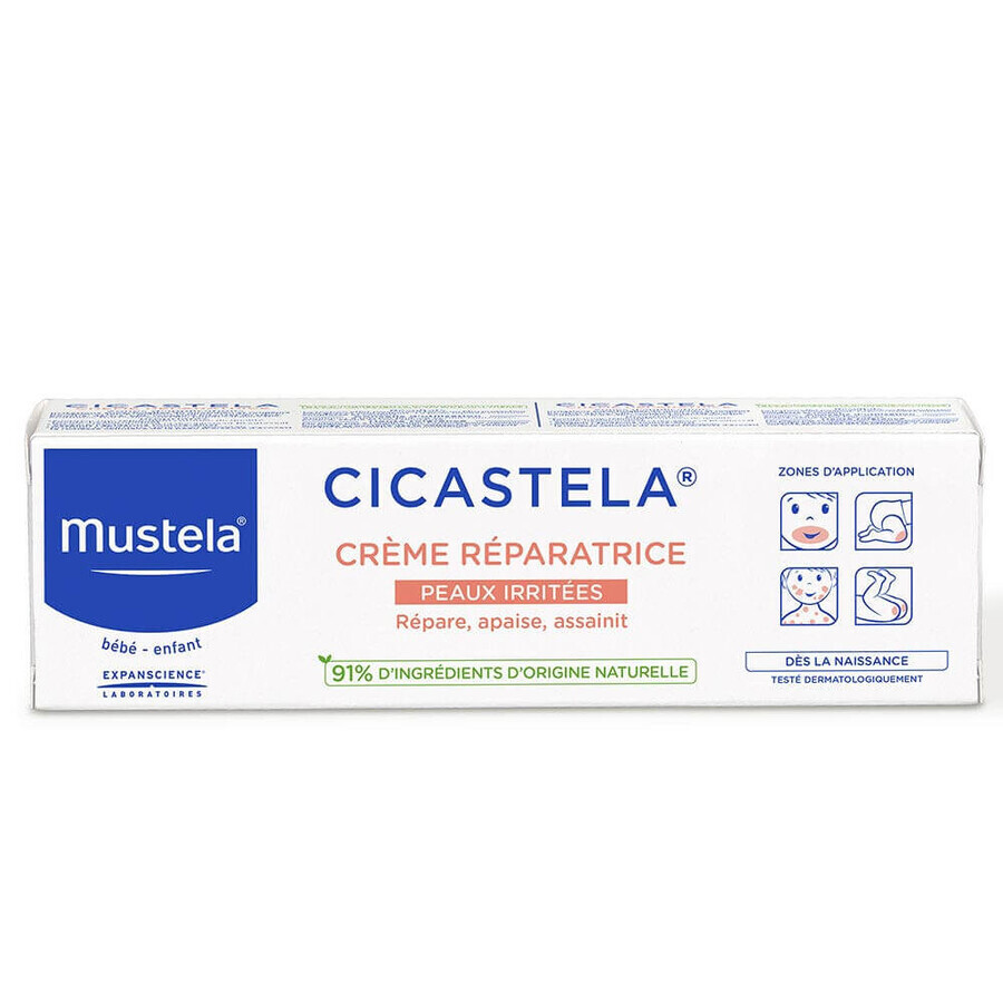 Mustela Cicastela Creme Reparatrice Peaux Irritees 40ml Mustela Cicastela Creme Reparatrice Peaux Irritees 40ml