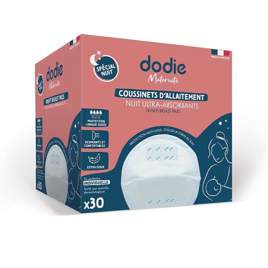 Shop Dodie Ultra-absorbierenden Nacht Pads x30 Dodie Ultra-absorbierenden Nacht Pads x30