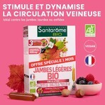 Santarome Jambes Legeres 20 fiole + 10 gratuit Bio Favorise la circulation 300 ml Santarome Jambes Legeres 20 fiole + 10 gratuit Bio Favorise la circulation 300 ml