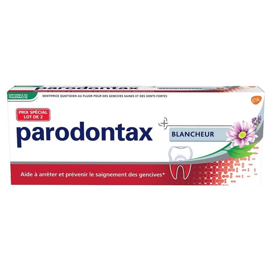 Parodontax Bleeding Gums Whitening Toothpaste 2x75ml