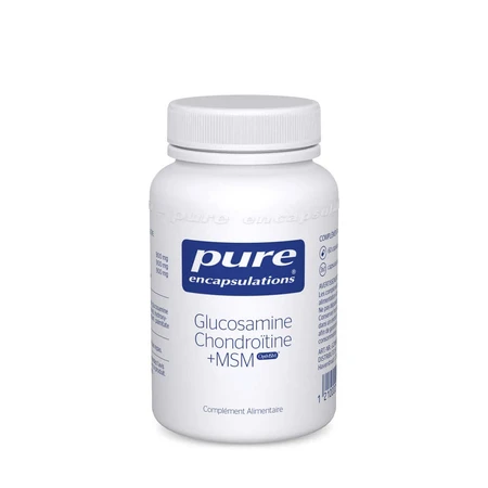 Pure Encapsulations Glucosamin und Chondroitin +MSM 60 Kapseln