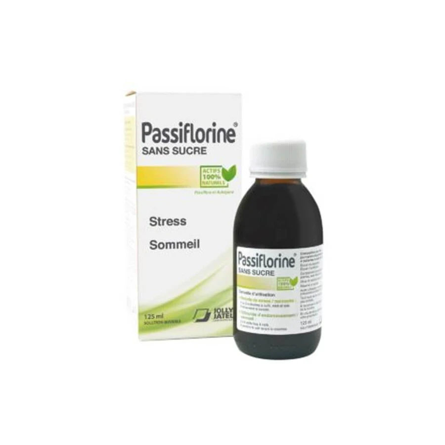 Jolly Jatel Laboratoires Sugar-Free Syrup Passiflorine 125 ml