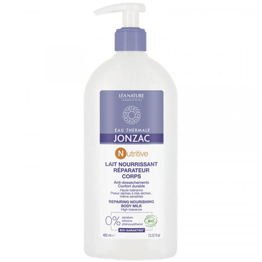 Eau thermale Jonzac Organic nourishing and repairing body milk for dry skin 400 ml