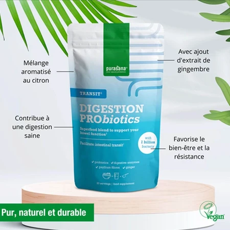 Purasana Digestion PRObiotics Transit 140g