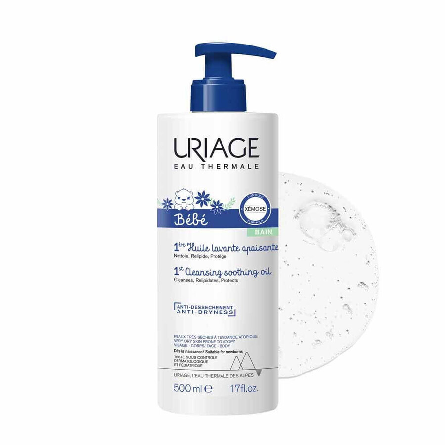 Uriage Baby Aceite Limpiador Calmante 500ml