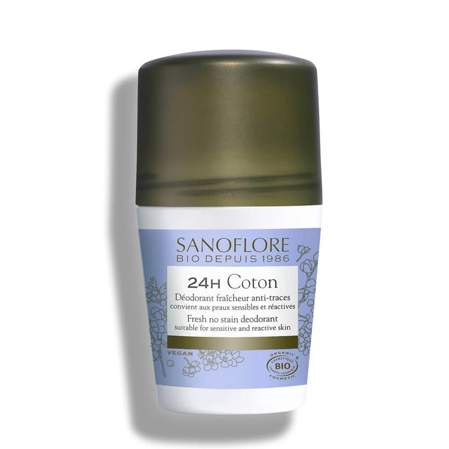 Sanoflore Deodorants 24 hour organic cotton deodorant 50ml