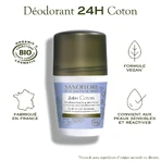 Sanoflore Deodorants 24 hour organic cotton deodorant 50ml