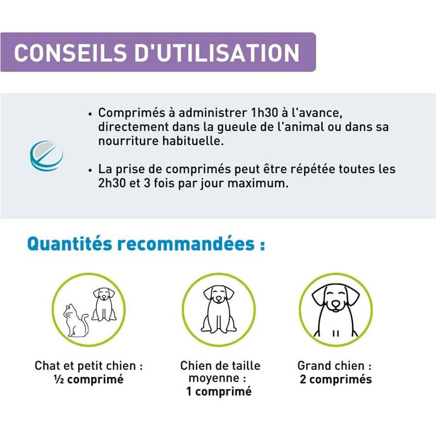 Vetoform Hond en Kat Anti-Stress Tabletten op Kruidenbasis 20 Tabletten