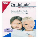 3M Opticlude 20 Kind Verbände 6cm X 5cm