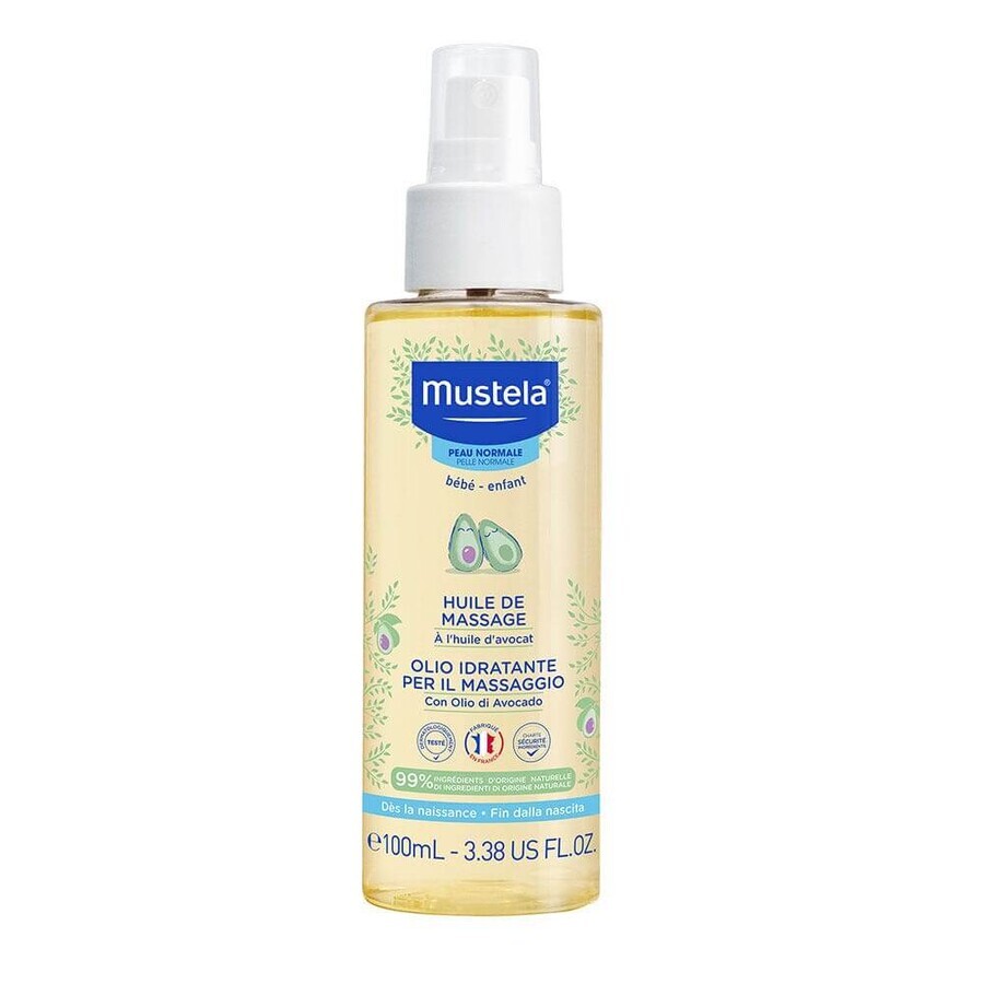 Boutique Mustela Huile De Massage Peaux Normales 100 ml Mustela Huile De Massage Peaux Normales 100 ml