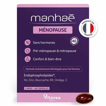 Manhaé Premenopause and menopause without hormones 60 capsules