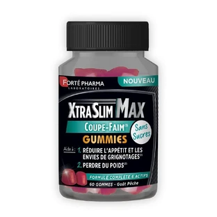 Forté Pharma XtraSlim Max Gummies Coupe-Faim 60 gommes à mâcher