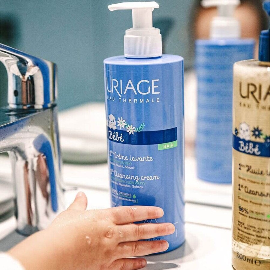 Uriage Bébé Cleansing Cream Gesicht, Körper und Kopfhaut - Bebe 500ml