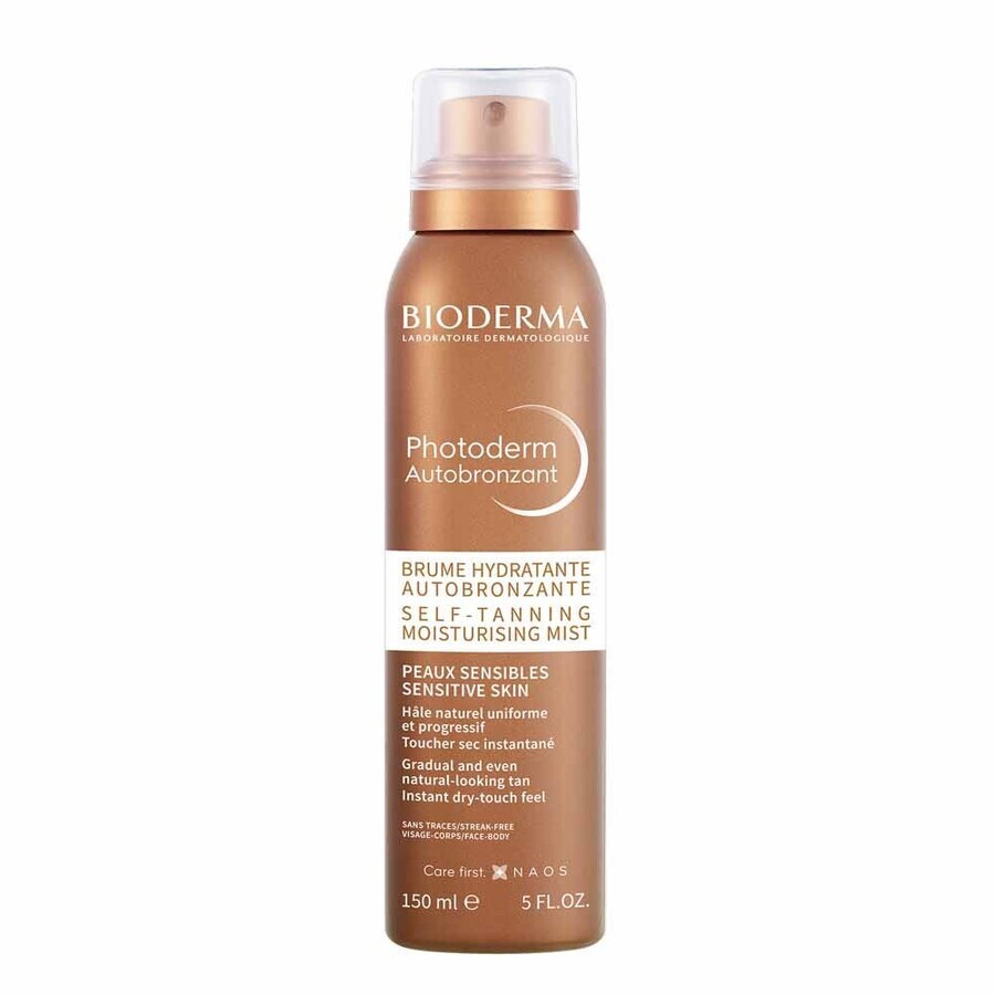 Cumpără Bioderma Photoderm Spray autobronzant Peaux sensibles 150ml Bioderma Photoderm Spray autobronzant Peaux sensibles 150ml