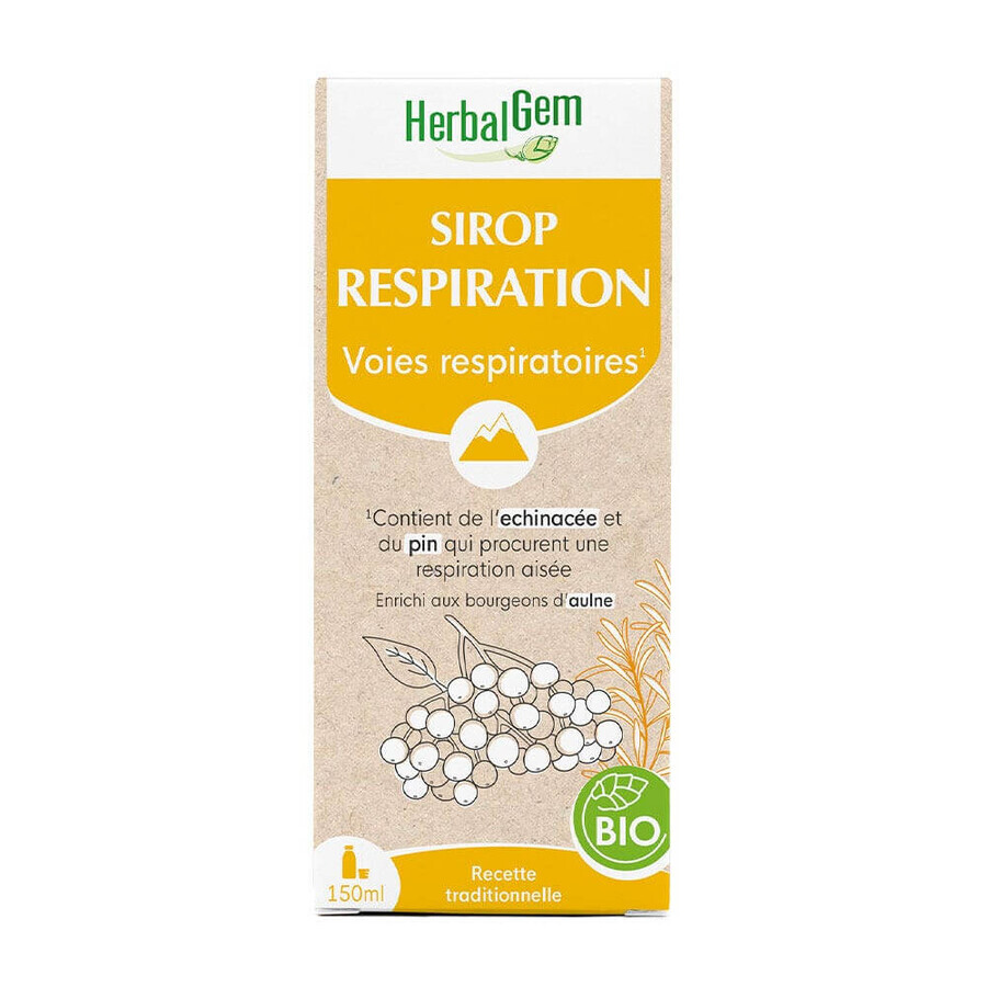 Herbalgem Bio-Sirup für die Bronchialatmung 150 ml