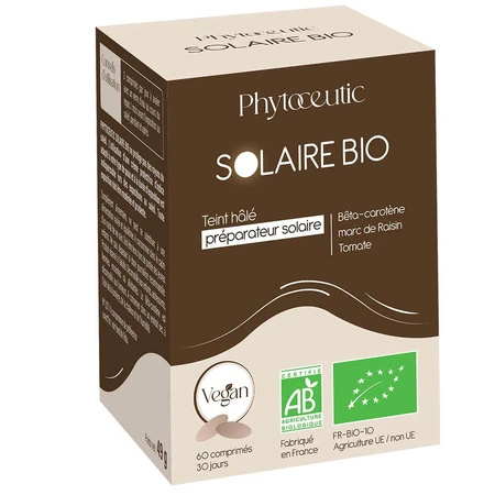 Phytoceutic Solaire BIO Teint Hâlé 60 comprimidos