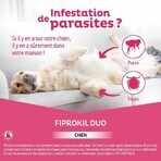 Clement-Thekan Fiprokil FIprokil Duo Control de Pulgas y Garrapatas para Perros 20-40kg 4 Pipetas Chien 10-20kg 2.68ml x4 pipetas Clement-Thekan Fiprokil FIprokil Duo Control de Pulgas y Garrapatas para Perros 20-40kg 4 Pipetas Chien 10-20kg 2.68ml x4 pipetas