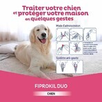 Clement-Thekan Fiprokil FIprokil Duo Control de Pulgas y Garrapatas para Perros 20-40kg 4 Pipetas Chien 10-20kg 2.68ml x4 pipetas Clement-Thekan Fiprokil FIprokil Duo Control de Pulgas y Garrapatas para Perros 20-40kg 4 Pipetas Chien 10-20kg 2.68ml x4 pipetas