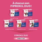 Clement-Thekan Fiprokil FIprokil Duo Control de Pulgas y Garrapatas para Perros 20-40kg 4 Pipetas Chien 10-20kg 2.68ml x4 pipetas Clement-Thekan Fiprokil FIprokil Duo Control de Pulgas y Garrapatas para Perros 20-40kg 4 Pipetas Chien 10-20kg 2.68ml x4 pipetas