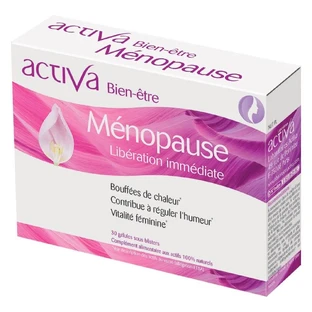 Activa Well-being Menopause mit sofortiger Wirkung 30 Kapseln