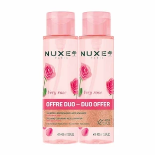 Nuxe Very rose Duo Eau Micellaire Apaisante 3En1 2x400ml