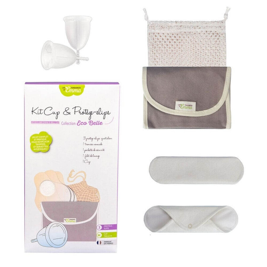Les Tendances D'Emma Eco Libri Si Belle - inlegkruisje + menstruatiecup