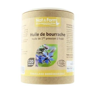 Nat&Form BORRAGINE OIL 120 Kapseln