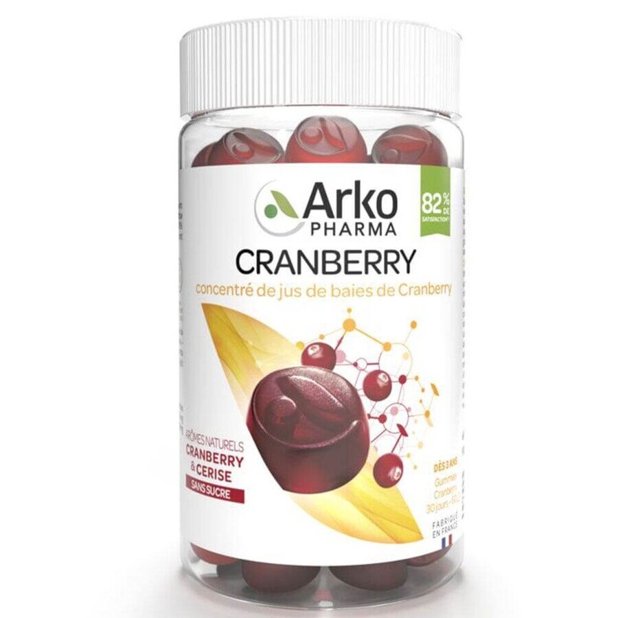 Arkopharma Caramelle gommose Phyto Mirtillo rosso 60 gommine