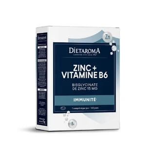 Dietaroma Diet Zinc Vitamines B6 60 comprimés