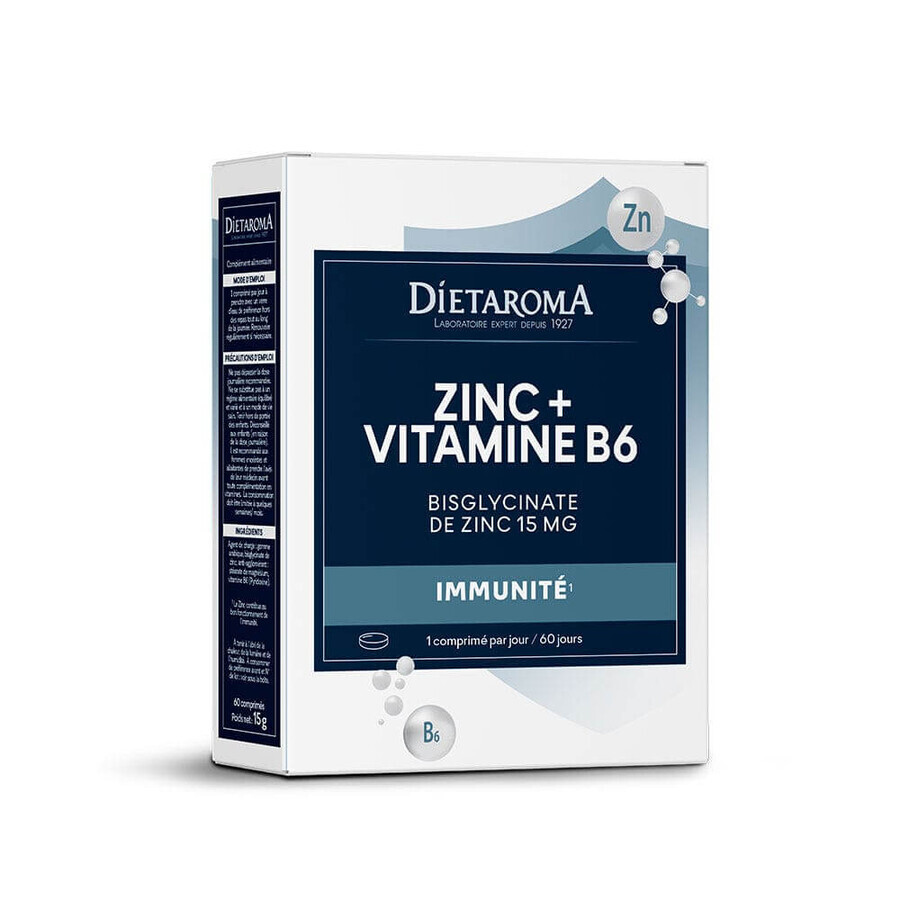 Dietaroma Diät Zink Vitamine B6 60 Tabletten