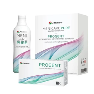 Menicon MeniCare Pure Multifunctional Solution Package + Progent