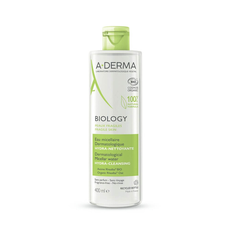 Cumpără A-Derma Biology Apă micelară organică hidratantă de curățare 400 ml A-Derma Biology Apă micelară organică hidratantă de curățare 400 ml