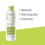 A-Derma Biology Apă micelară organică hidratantă de curățare 400 ml