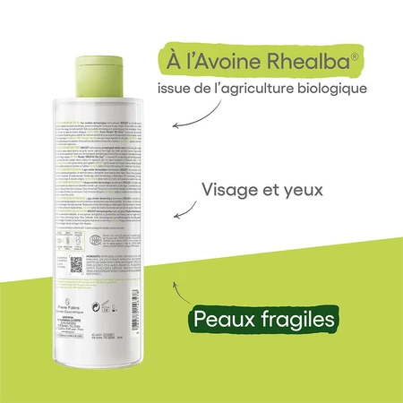 A-Derma Biology Agua micelar limpiadora BIO 400 ml