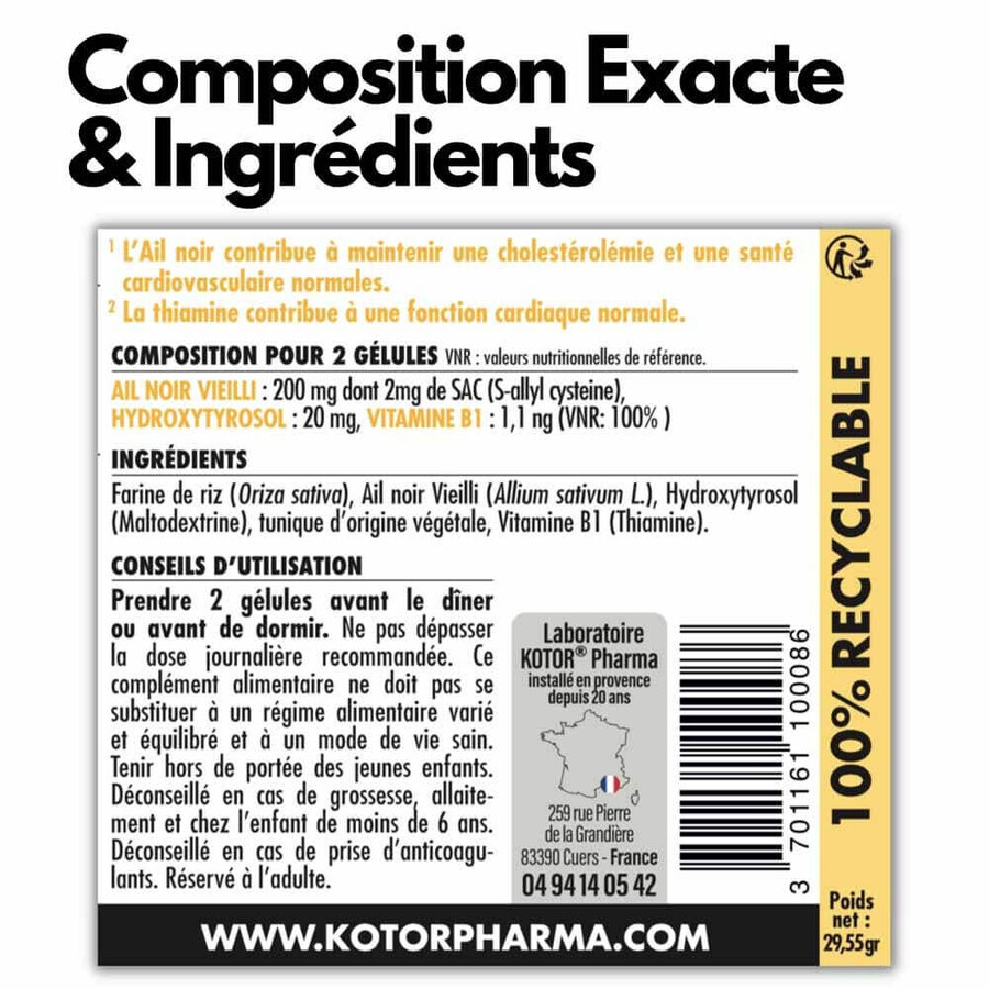 Kotor Pharma Colestor Cholesterol 60 capsules