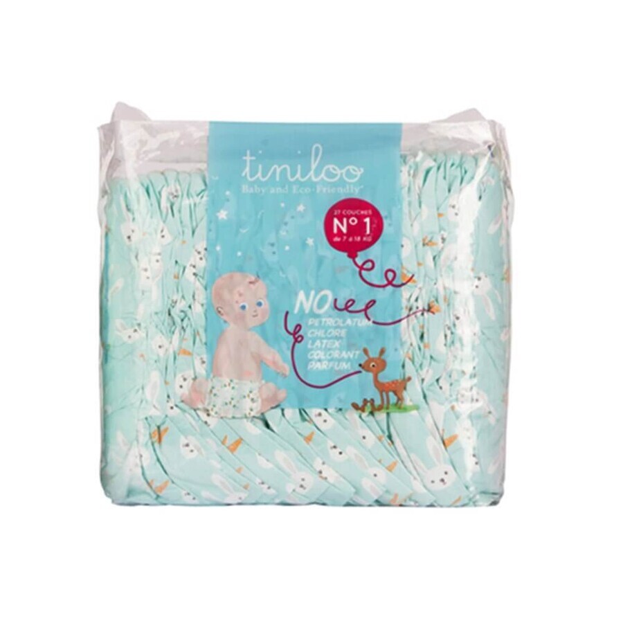 Winkel op Tiniloo Ecologische luiers 2 tot 5 kg 28 stuks Tiniloo Ecologische luiers 2 tot 5 kg 28 stuks