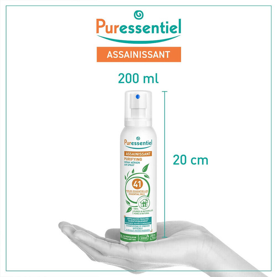 Puressentiel Spray purificator de aer cu 41 de uleiuri esențiale 200ml
