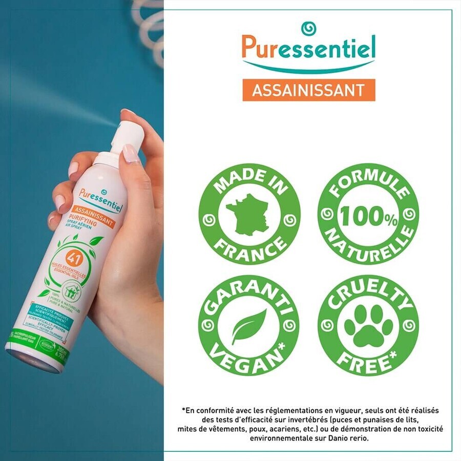 Puressentiel Spray purificator de aer cu 41 de uleiuri esențiale 200ml
