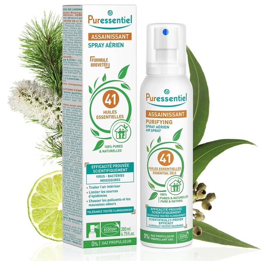 Puressentiel Spray purificator de aer cu 41 de uleiuri esențiale 200ml
