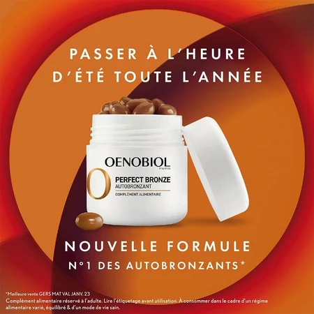 Oenobiol Perfect Bronze Autobronceador 30 cápsulas