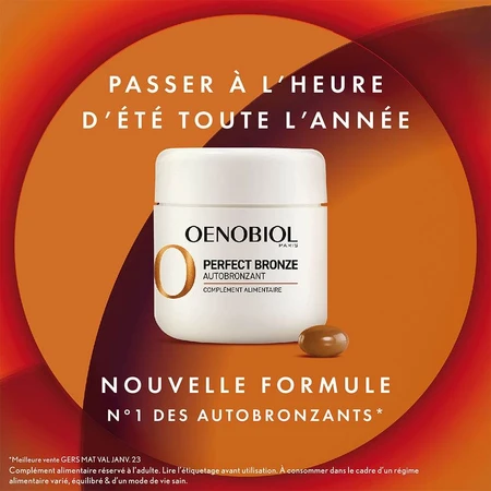Oenobiol Perfect Bronze Autobronceador 30 cápsulas