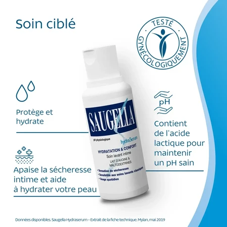 Saugella HydraSerum Sequedad íntima 200 ml