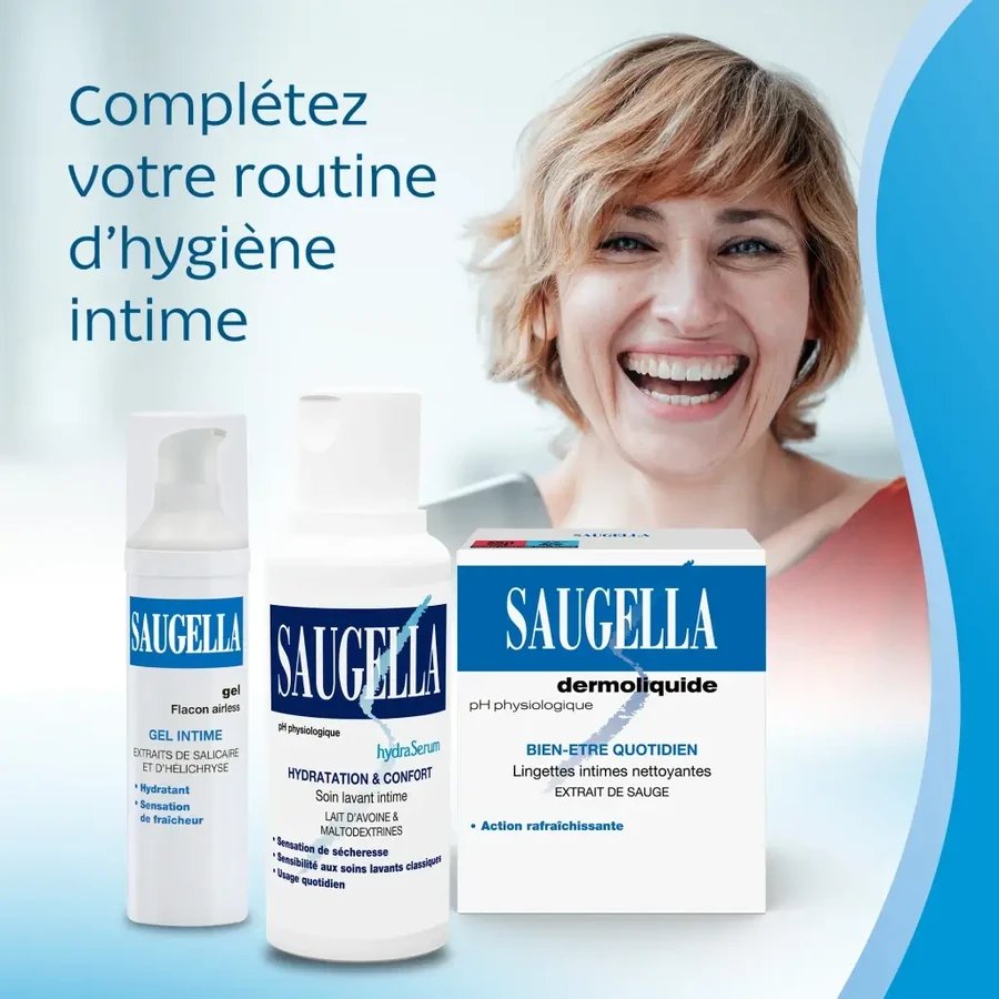 Saugella HydraSerum Sequedad íntima 200 ml