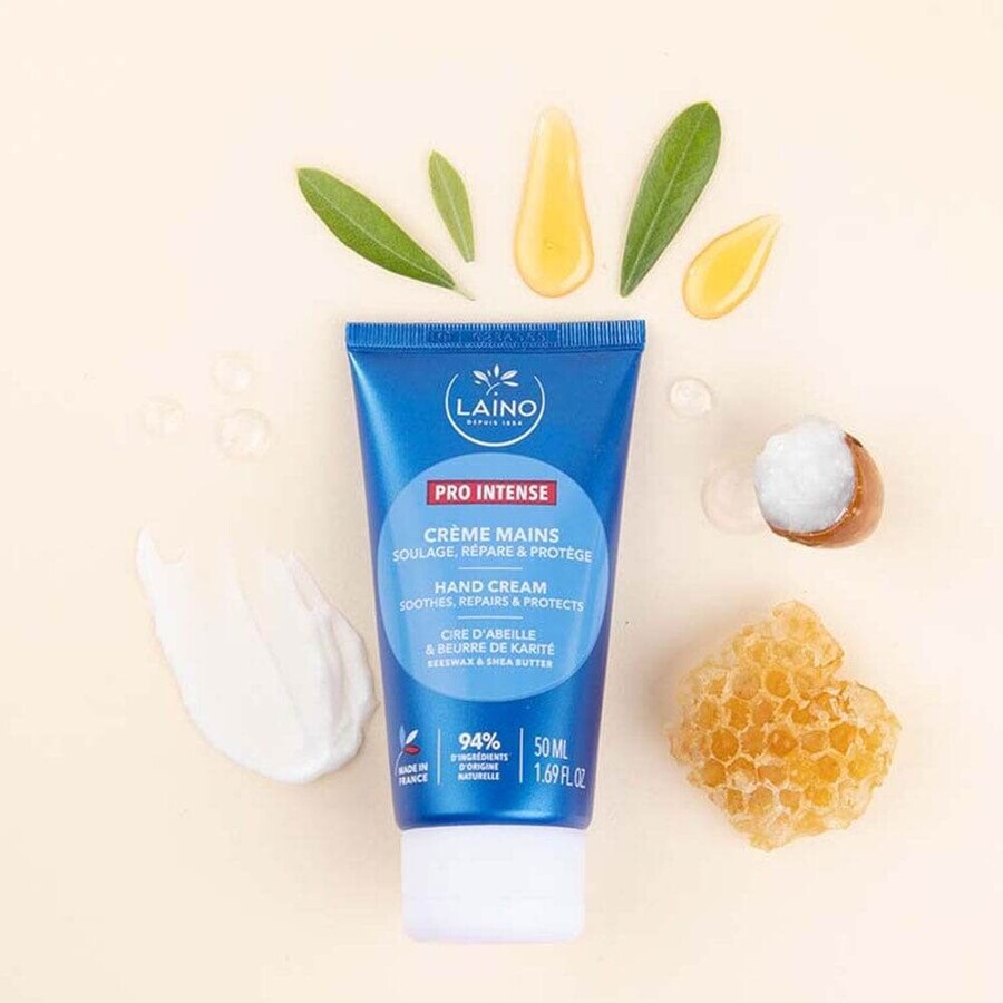 Laino Pro Crema intensa para manos secas y agrietadas con cera de abeja y karité 50ml Laino Pro Crema intensa para manos secas y agrietadas con cera de abeja y karité 50ml