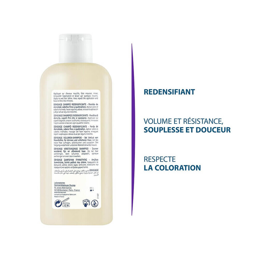 Ducray Densiage Densifying Shampoo 200 ml
