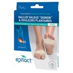 Epitact Coussinets Double Protection Hallux Valgus "Oignon" et Douleurs Plantaires 1 coppia