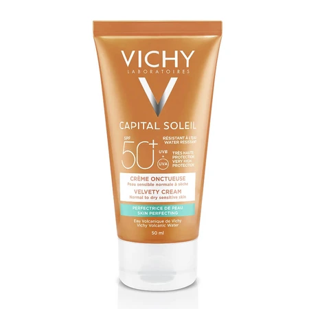 Vichy Ideal Soleil Fluweelzachte Gezichtszonnecrème Spf50+ 50ml