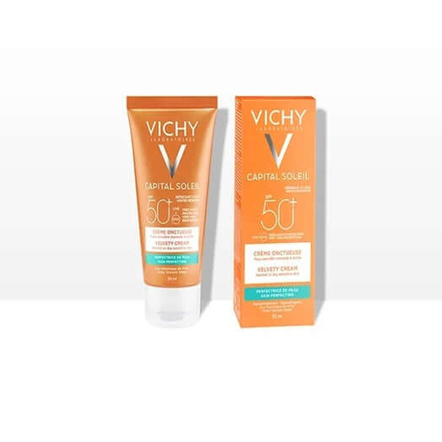 Vichy Ideal Soleil Crema Solar Aterciopelada Rostro Spf50+ 50ml