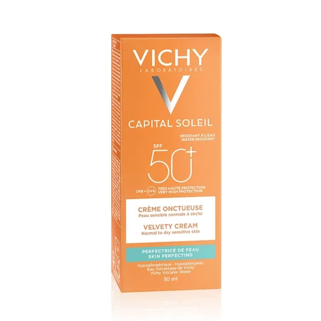 Vichy Ideal Soleil Fluweelzachte Gezichtszonnecrème Spf50+ 50ml